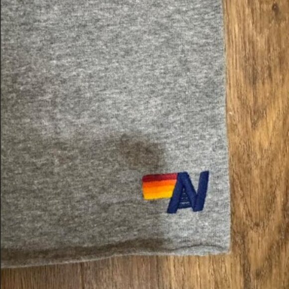 AVIATOR NATION LAGUNA BEACH BOYFRIEND TEE - HEATHER GREY - Picture 4 of 8